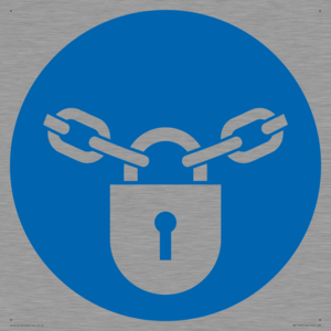 Mandatory: Keep locked